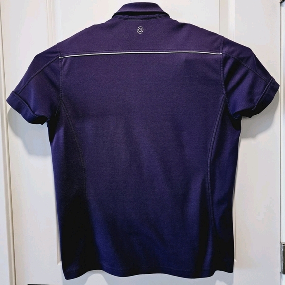 Galvin Green Polo Mens Size Large Golf Shirt Purple - Picture 6 of 7